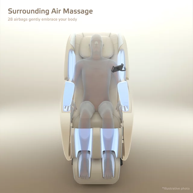 Massagesessel inSPORTline Modenico - beige