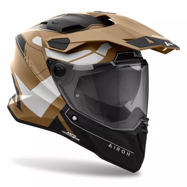 Moto Helm Airoh Commander 2 Reveal matt sand