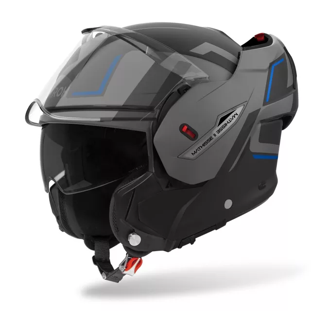 Klapphelm AIROH MATHISSE 2 Genius P/J blau matt
