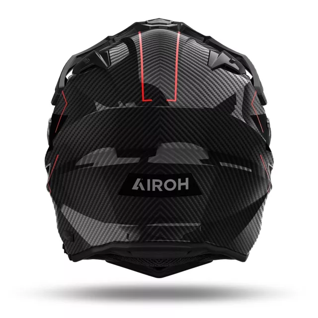Moto Helm Airoh Commander 2 Carbon Stylish glänzend