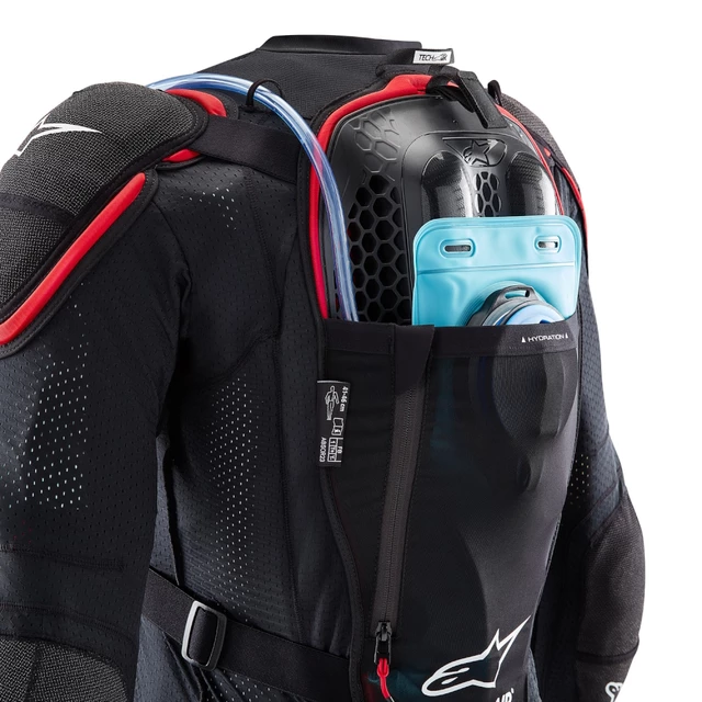 Alpinestars Tech-Air® Off-Road System Airbagweste schwarz/rot
