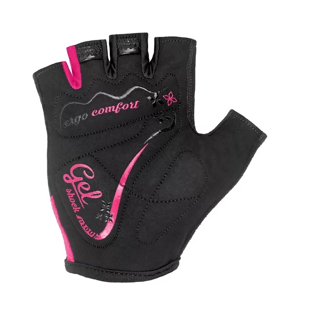 Damen-Fahrradhandschuhe Etape Ambra - schwarz/weiss