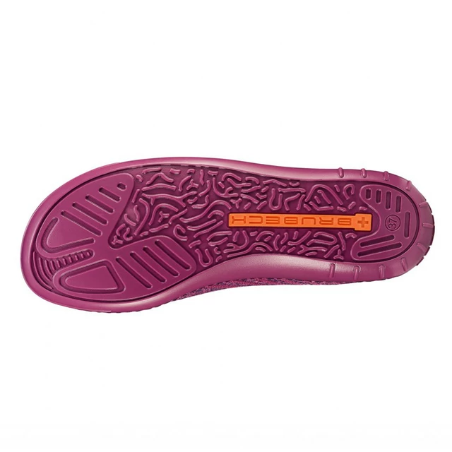 Damen Barfußschuhe Brubeck Merino - fuchsie