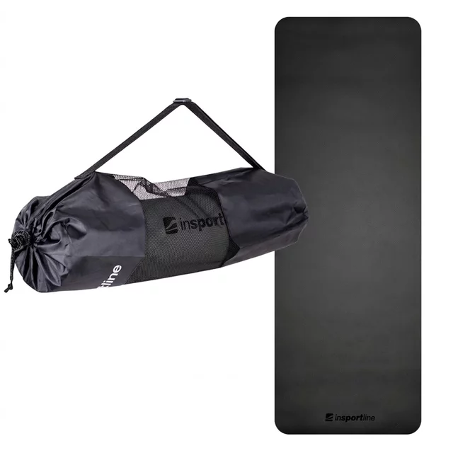 inSPORTline EVA Gymnastikmatte 173 x 60 cm - mentolová - schwarz