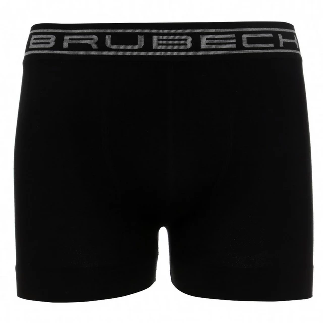 Brubeck Cotton Comfort Boxershorts für Männer - Dark Red - schwarz