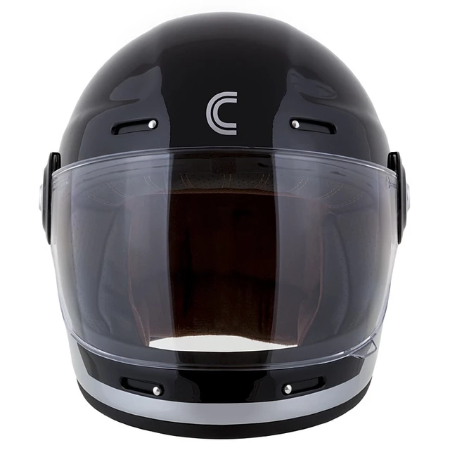 Cassida Fiber OPG Motorradhelm Schwarz/Gold/Silber - XL (61-62)
