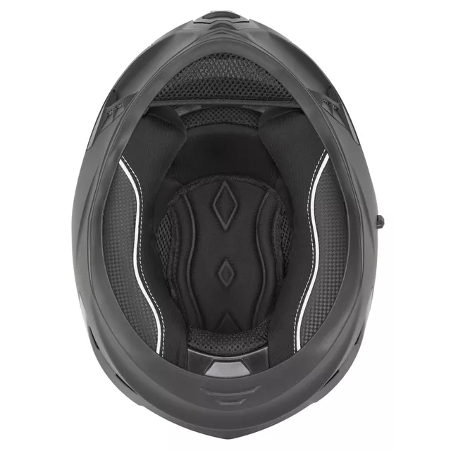 Motorradhelm Cassida Orbit Solid schwarz matte/schwarz