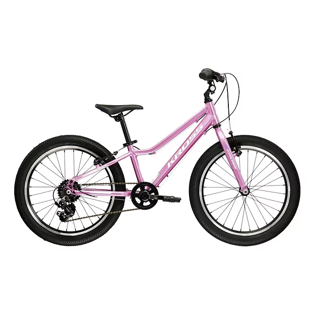 Leichtes Kinderfahrrad Kross Lea Mini 1.0 20" – Modell 2026 • 110–135 cm • 10,1 kg - růžová/bílá/lesk - růžová/bílá/lesk