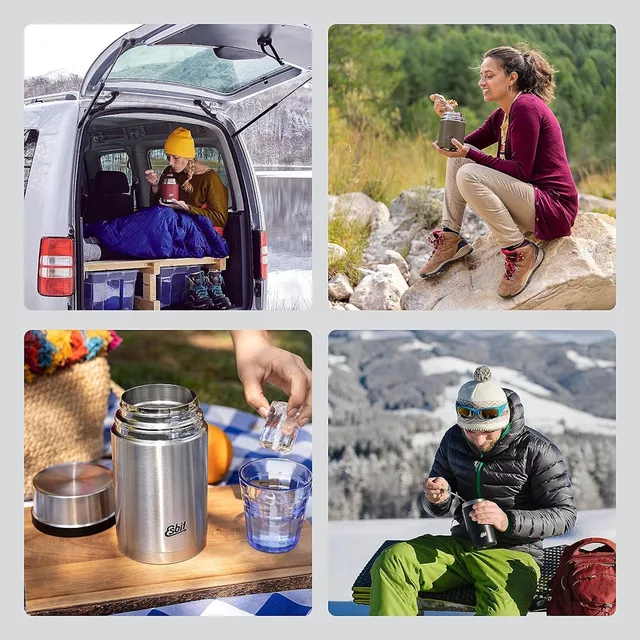 Lebensmittelthermoskanne Esbit Sculptor FJ750SC-2 0,75 l - Polar Blue