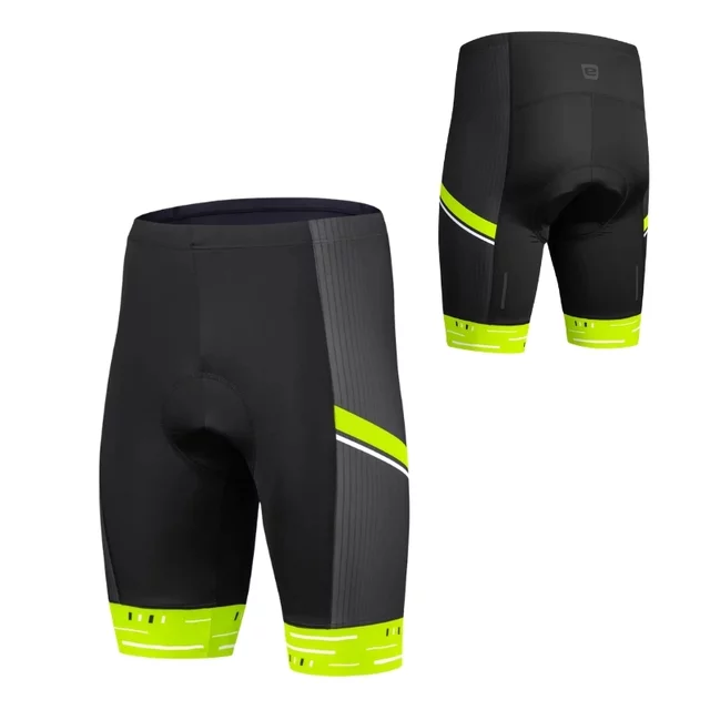 Herren-Radhose Etape Racing 2.0 - schwarz/gelb fluo