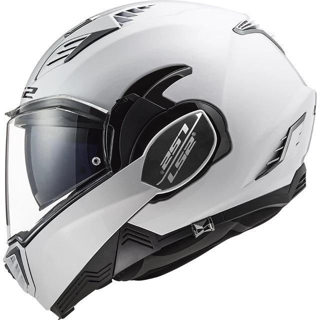 LS2 FF900 Valiant II Solid P/J Klappbares Motorradhelm - Matt Schwarz