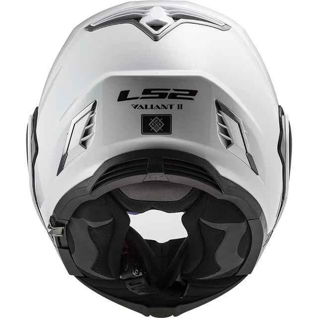LS2 FF900 Valiant II Solid P/J Klappbares Motorradhelm - Matt Schwarz
