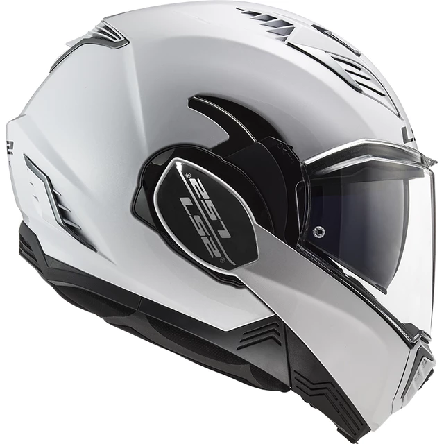 LS2 FF900 Valiant II Solid P/J Klappbares Motorradhelm - Matt Schwarz