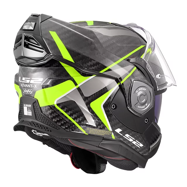 Klapphelm LS2 FF901 Advant X C Future II H-V Yellow P/J