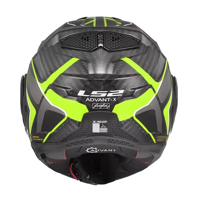 Klapphelm LS2 FF901 Advant X C Future II H-V Yellow P/J