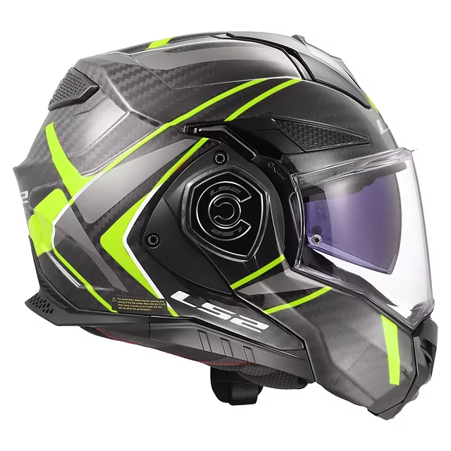 Klapphelm LS2 FF901 Advant X C Future II H-V Yellow P/J