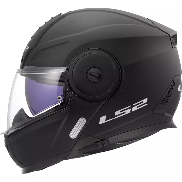 Klappbarer Motorradhelm LS2 FF902 Scope II Solid Matt Black