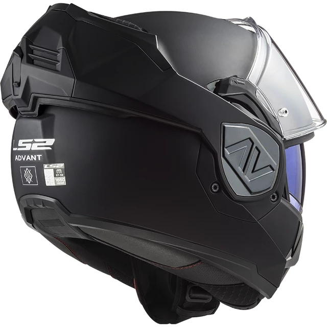 Klappbarer Motorradhelm LS2 FF906 Advant Solid Matt Black P/J