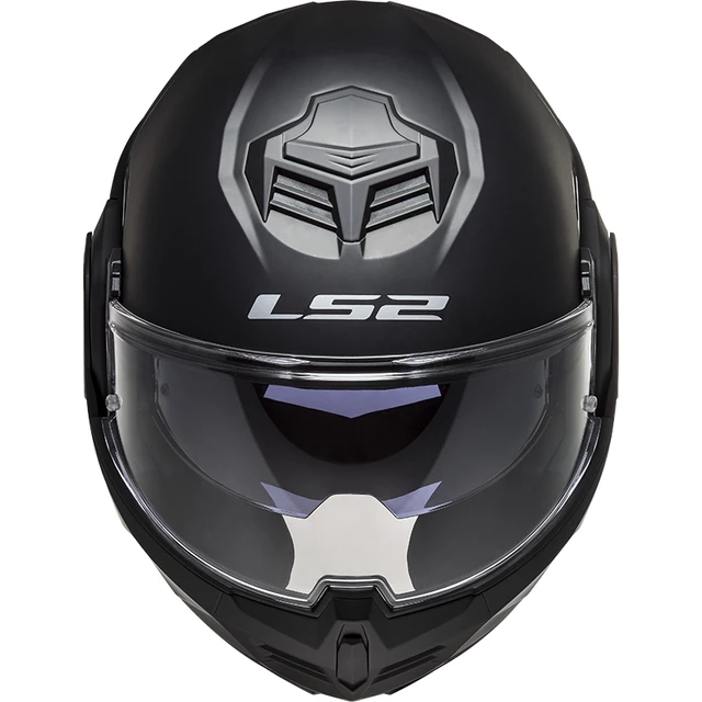 Klappbarer Motorradhelm LS2 FF906 Advant Solid Matt Black P/J