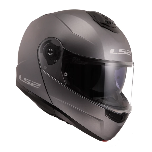 LS2 FF908 Strobe II Matt Titanium Klapphelm