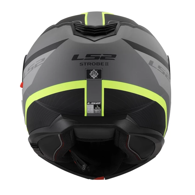 Klapphelm LS2 FF908 Strobe II Matt Schwarz H-V Gelb