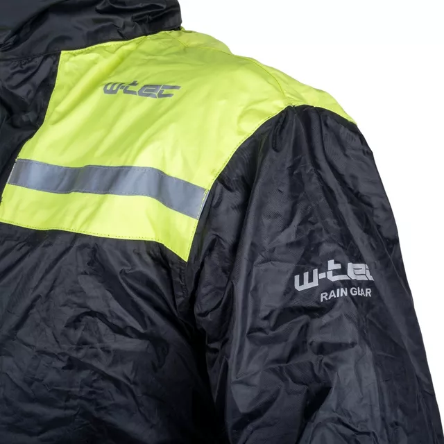 W-TEC Nowet-Motorradjacke - schwarz-fluo