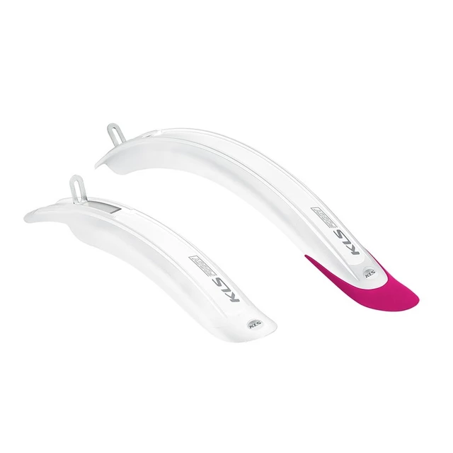 Kellys Foggy Kotflügelset - White-Grey - Weiss-Pink