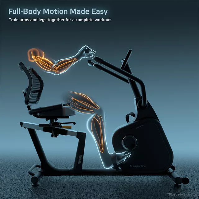 Liegesitz inSPORTline ZenSeat 100