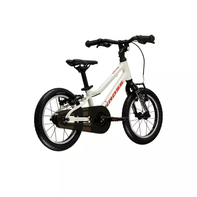 Kinderfahrrad Kross Liftie 14" - Modell 2025 - žlutá / černá / matný