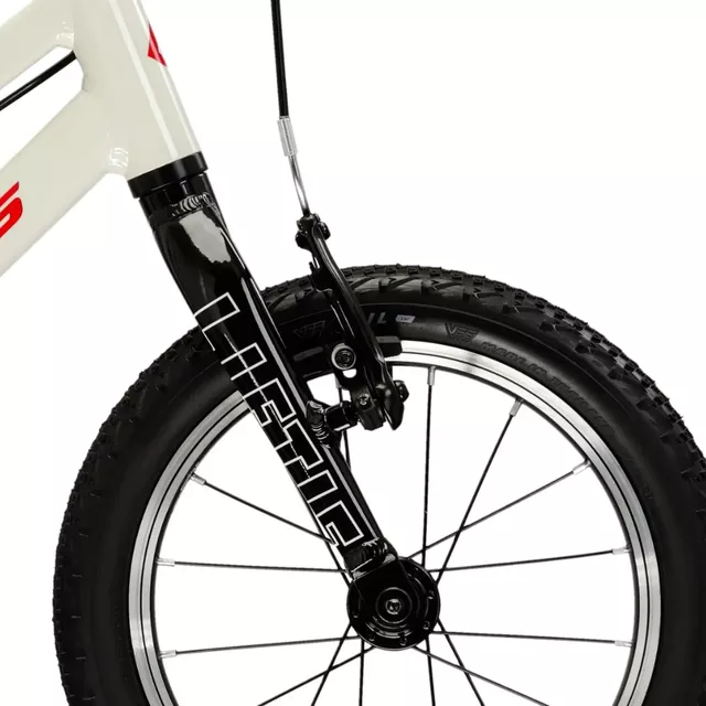 Kinderfahrrad Kross Liftie 14" - Modell 2025 - žlutá / černá / matný