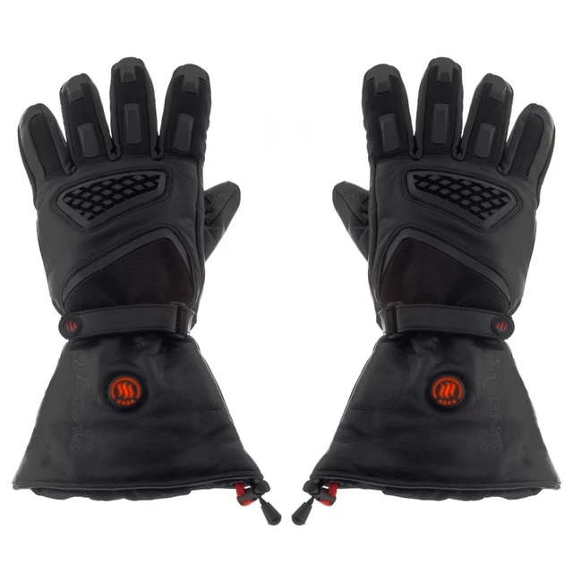 Beheizte Ski- und Motorradhandschuhe Glovii GS1 - schwarz