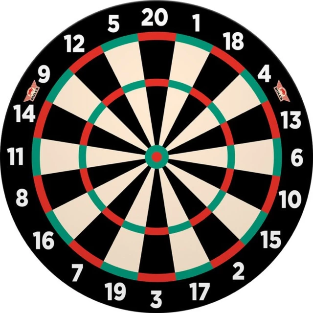 Bull's Magnetische Papier Dartscheibe Schrank Set