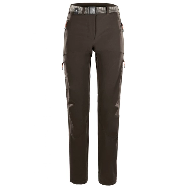 Ferrino Hervey Winter Pants Woman New Damenhose - Bordeaux - Iron Brown