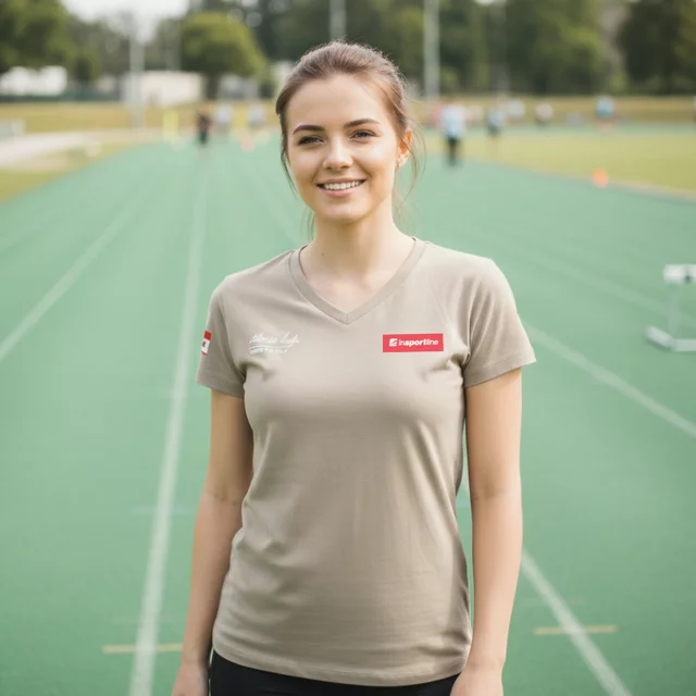 inSPORTline Signature T-Shirt für Frauen - mocca