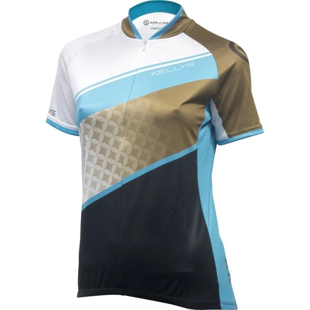 Kellys Jody Damen Fahrraddress - kurze Ärmel - Violet-Azure