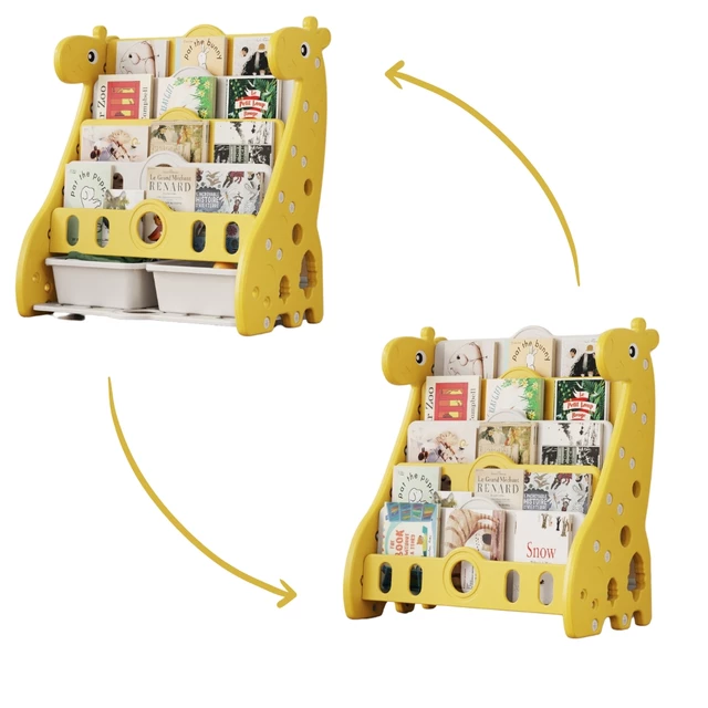 Kinderbibliothek inSPORTline Girapino - blau - gelb