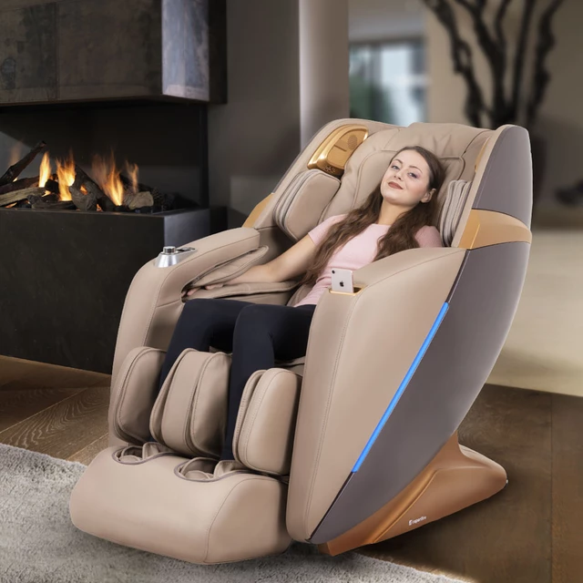 inSPORTline Massagesessel Numana - hellbraun