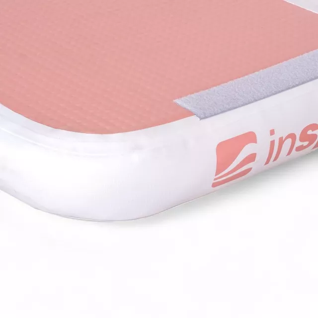 Airtrack inSPORTline Airstunt 500x100x10 cm korallenrosa mit Handpumpe