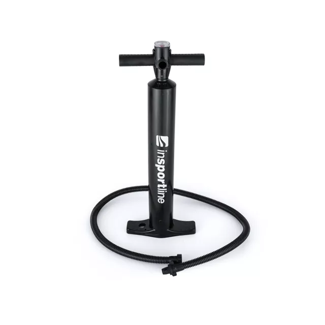 Airtrack inSPORTline Airstunt 400x100x10 cm weiß mit Handpumpe