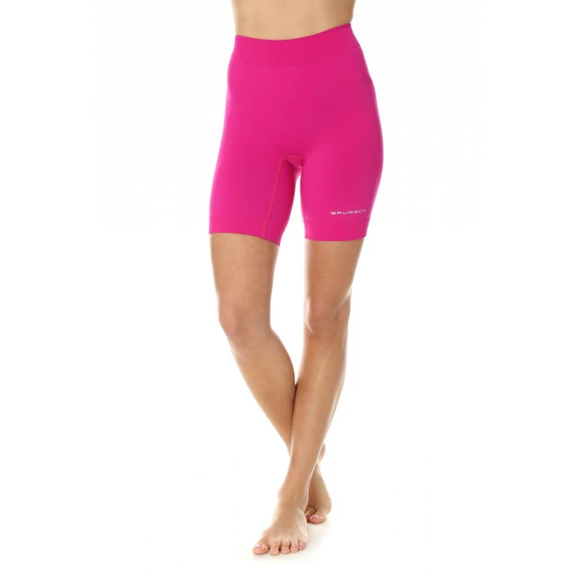 Brubeck Running Force Shorts für Frauen - schwarz - fuchsie