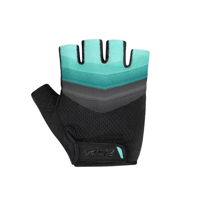 Damen-Fahrradhandschuhe Etape Liana - schwarz - schwarz/mint