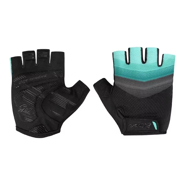 Damen-Fahrradhandschuhe Etape Liana - schwarz