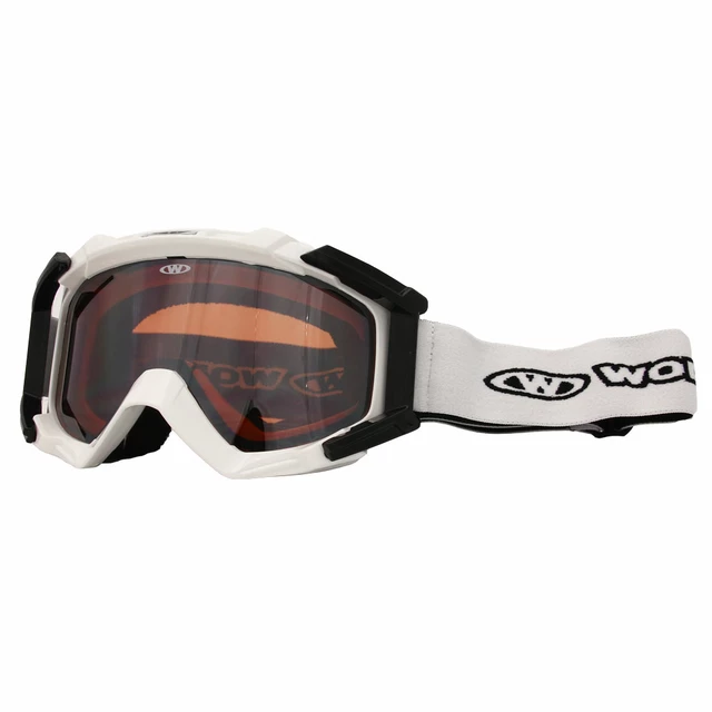 Skibrille WORKER Simon - schwarz - weiß