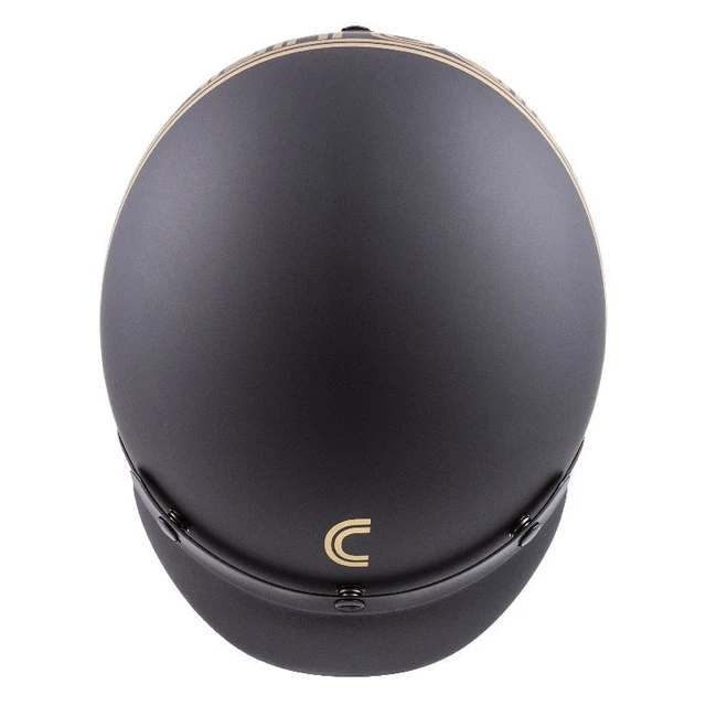 Cassida Oxygen Rondo Motorradhelm - schwarz matt/golden