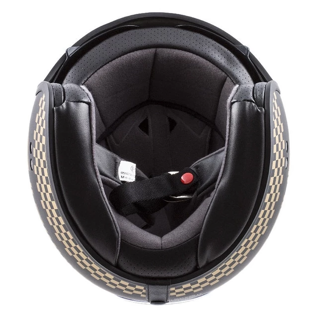 Cassida Oxygen Rondo Motorradhelm - schwarz matt/golden