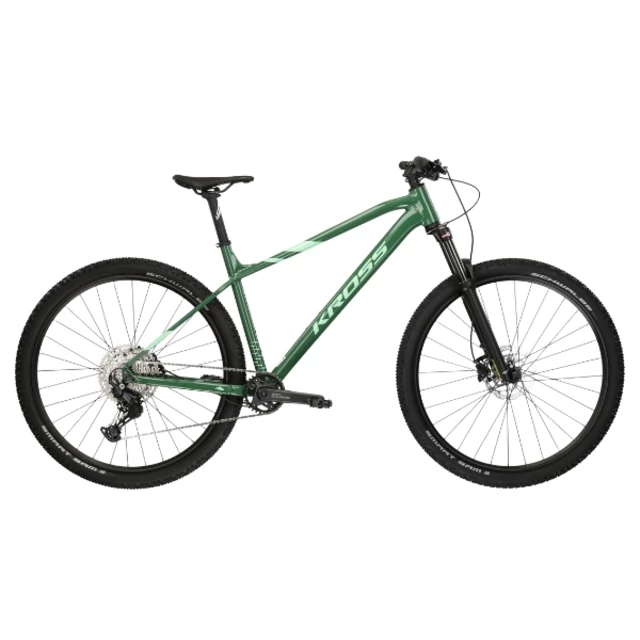 Mountainbike Kross Level 5.0 29" - Modell 2024 - zelená lesk - zelená lesk