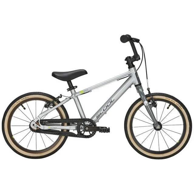 Kinderfahrrad SCOOL Limited Edition 16" - Grau - Grau