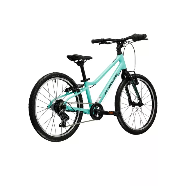 Kinderfahrrad Kross Liftie 20" - Modell 2025 - oranžová / černá / lesk