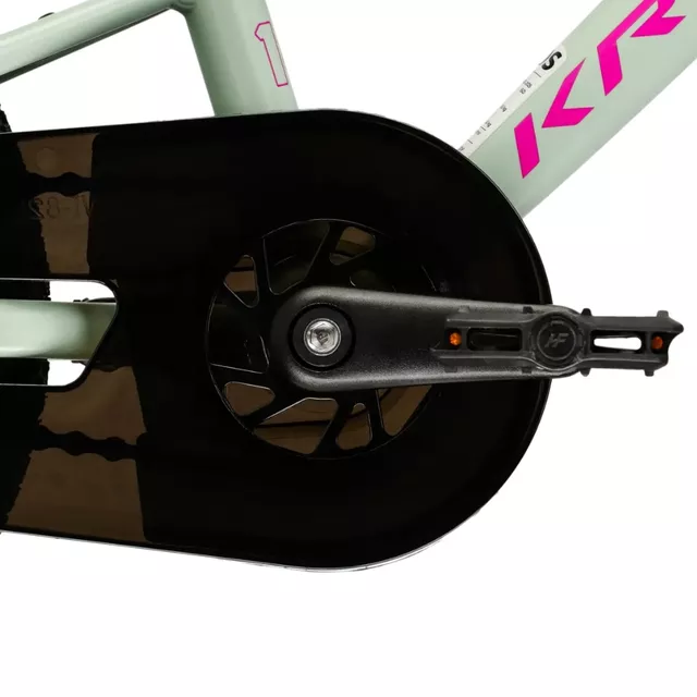 Kinderfahrrad Kross Liftie 14" - Modell 2025 - žlutá / černá / matný