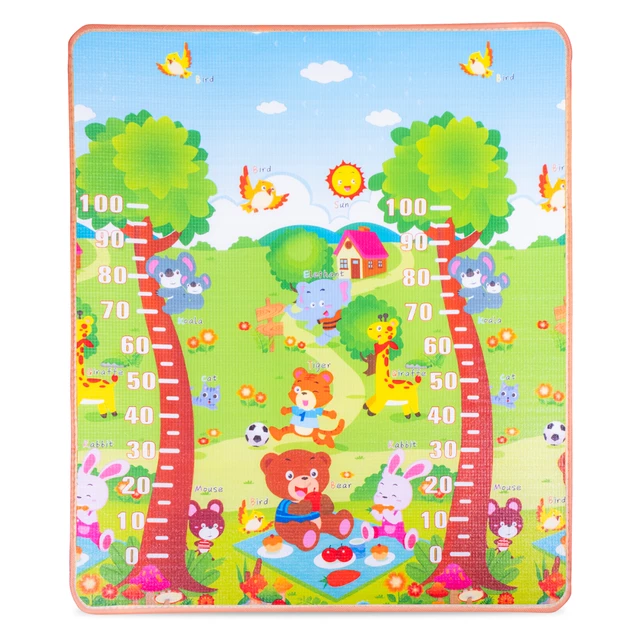 Rollende Kindermatte inSPORTline Lhotino 150x180x1,5 cm - Pláž/Farma